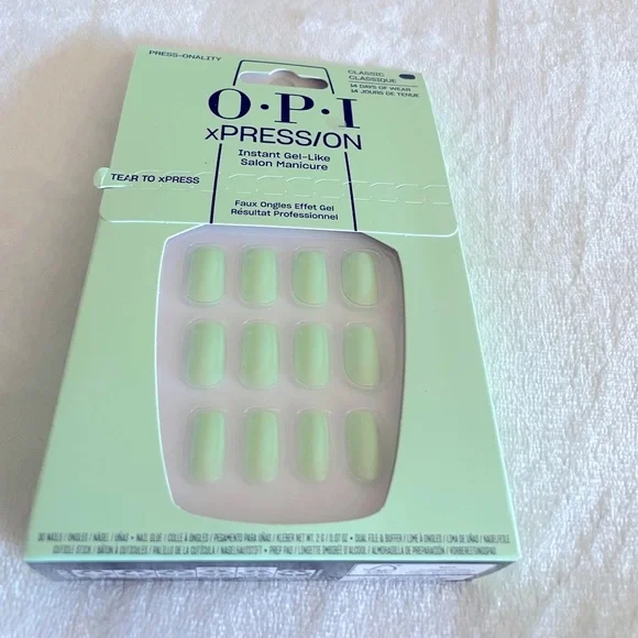 OPI xPRESS/ON Gel-Like Nails in Soft Green - Picture 6 of 6